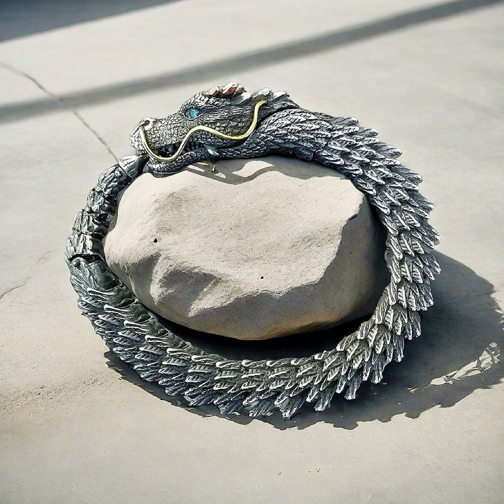 Dragon Silver Bracelet Chain (Item No.SB125)
