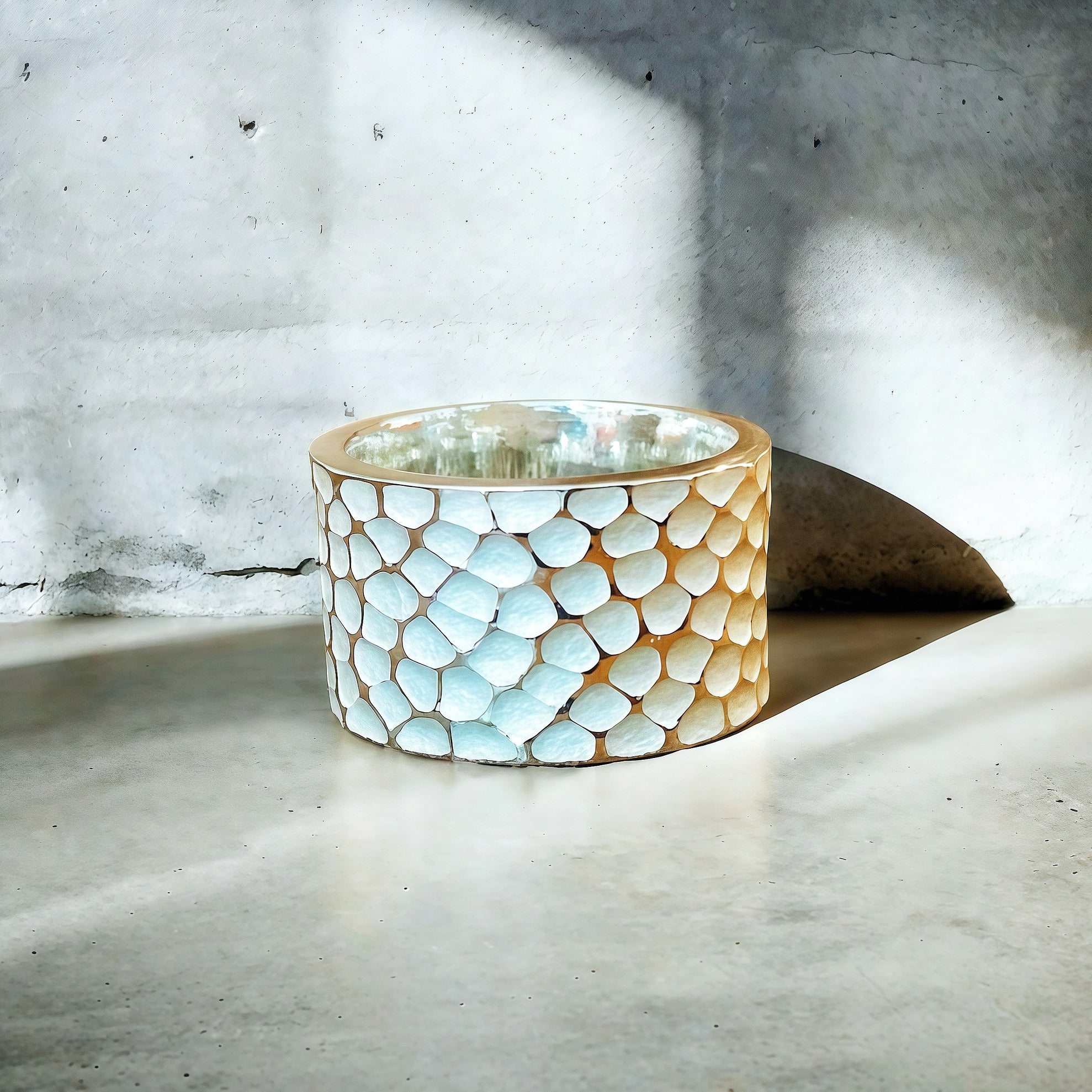 14mm Hammered Silver Ring (Item No. RS108)