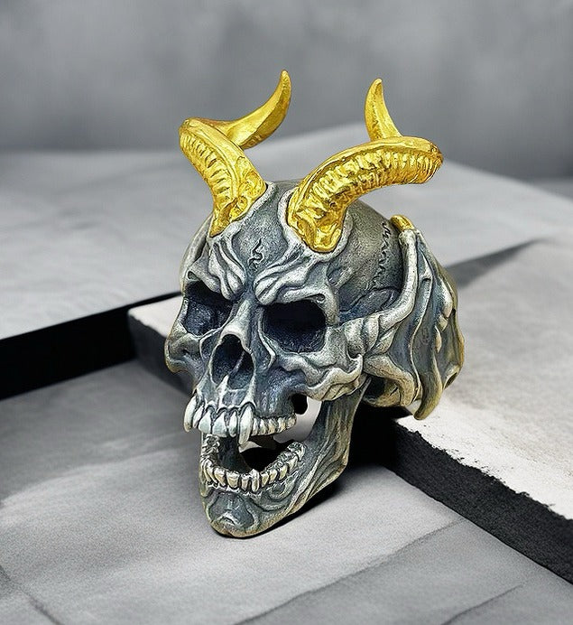 Demon King Silver Ring (Item No. SR124)