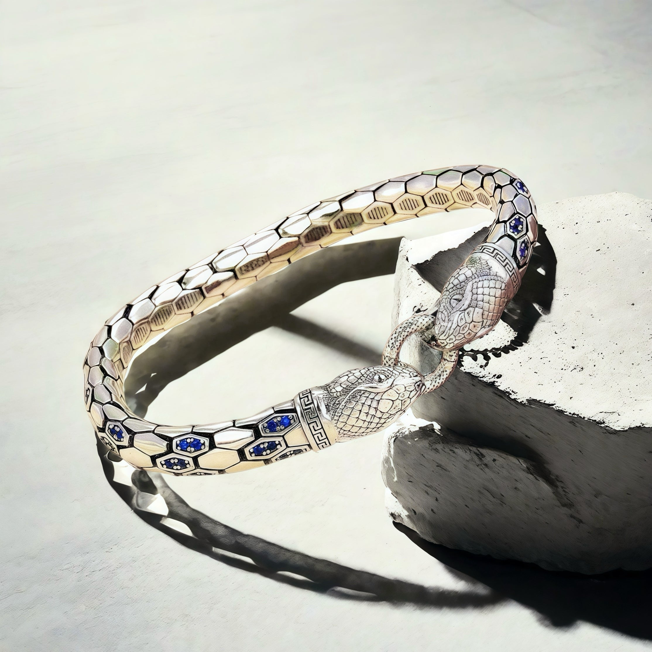 Snake Fashion Silver Bracelet (Item No.SB149)