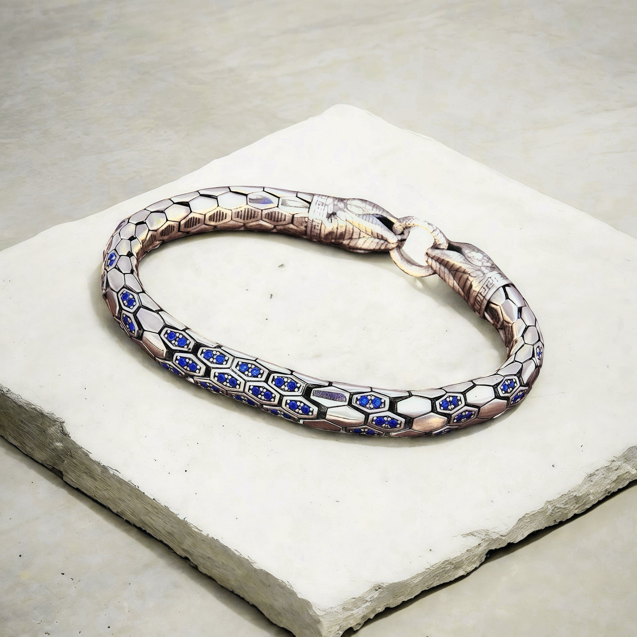 Snake Fashion Silver Bracelet (Item No.SB149)