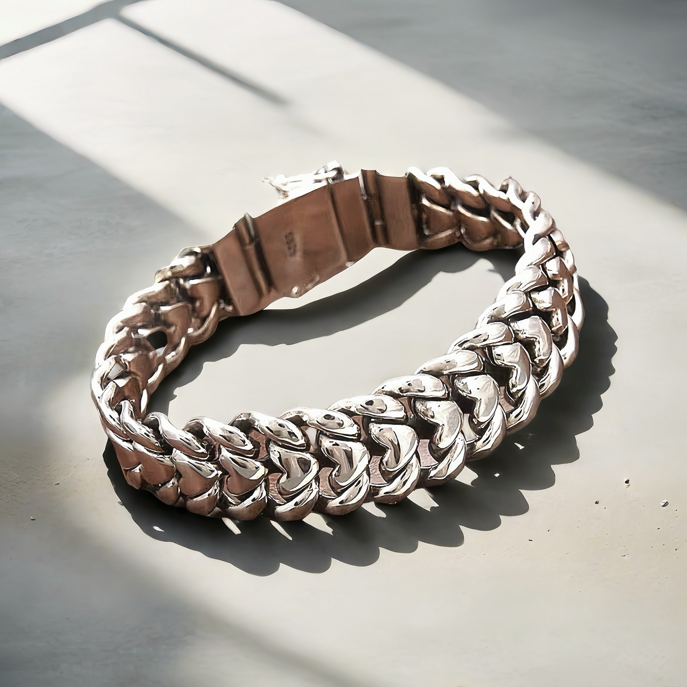 Braided Silver Chain (Item No.SB163)