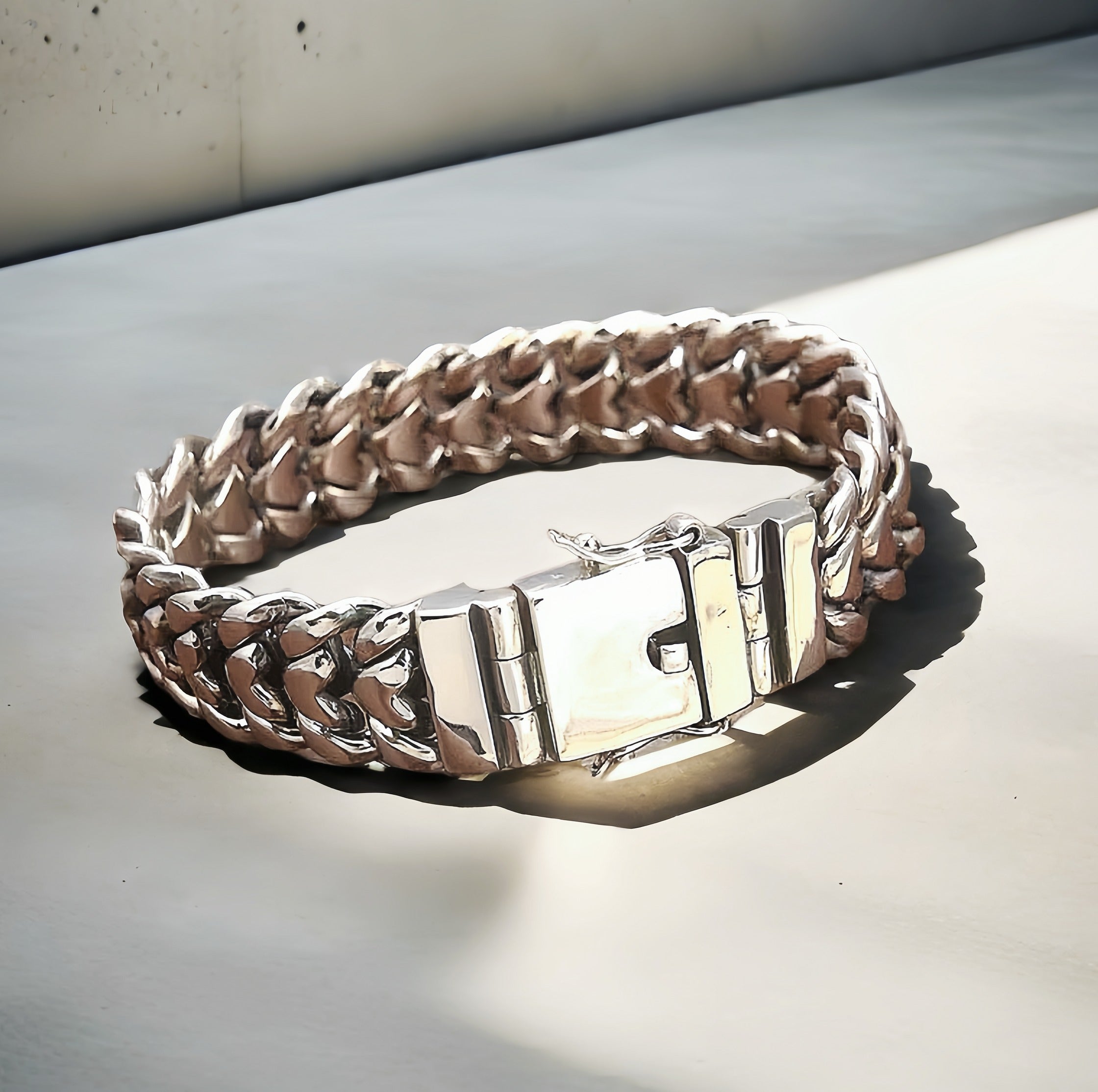 Braided Silver Chain (Item No.SB163)