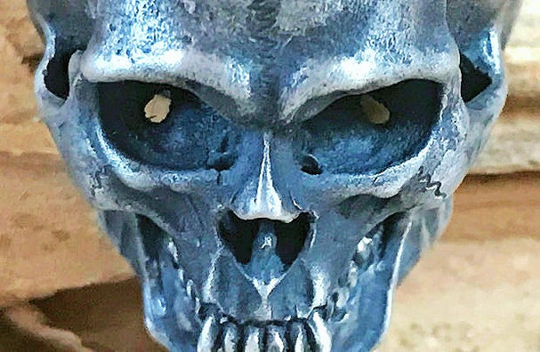 Skull Silver Ring (Item No. SR120)