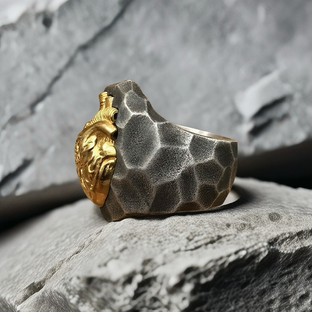 Heart Silver Ring (Item No. SR106)