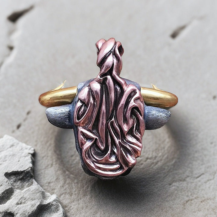 Bull Silver Pendant (Item No. SP117)