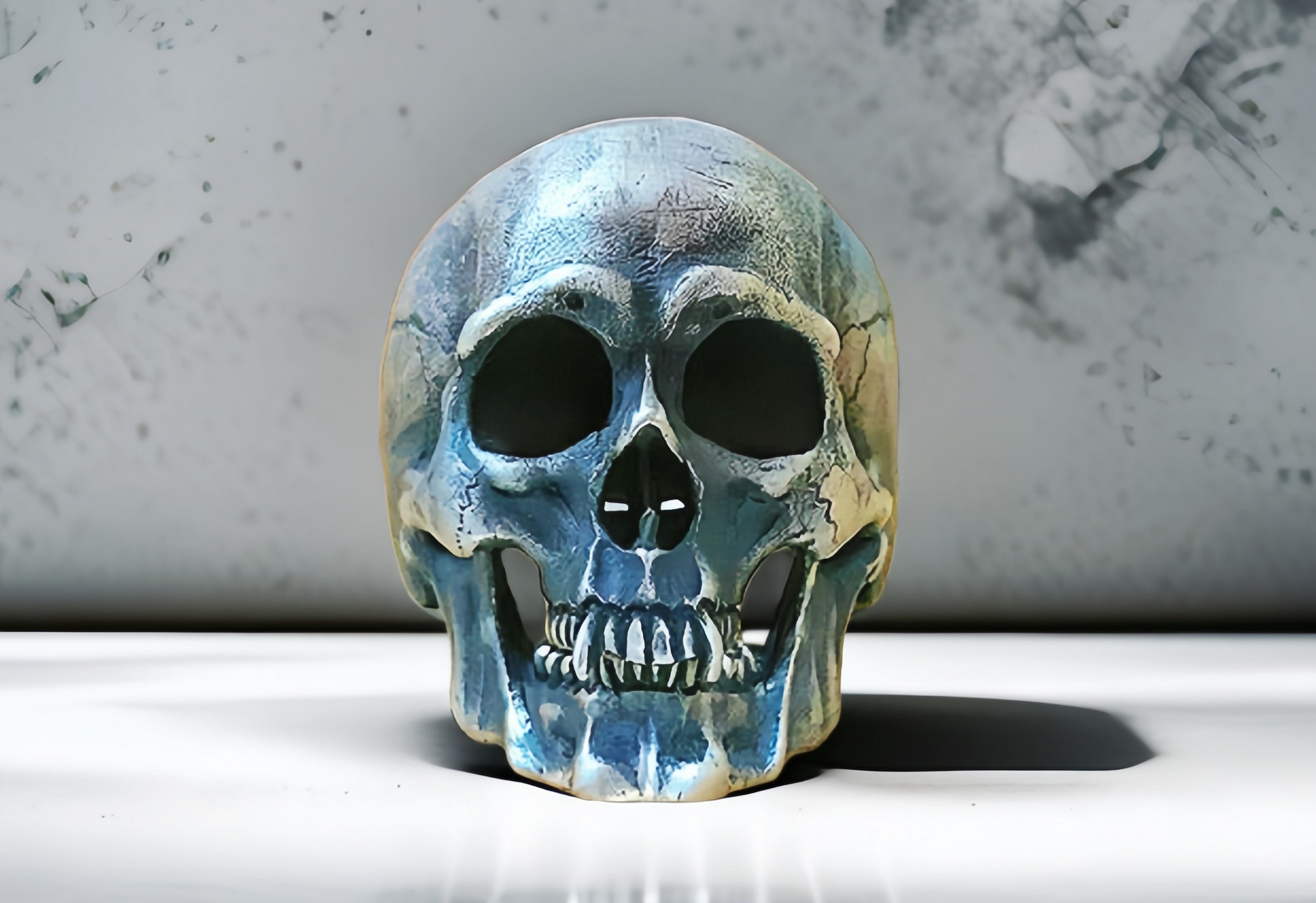 Skull Silver Ring (Item No. SR120)