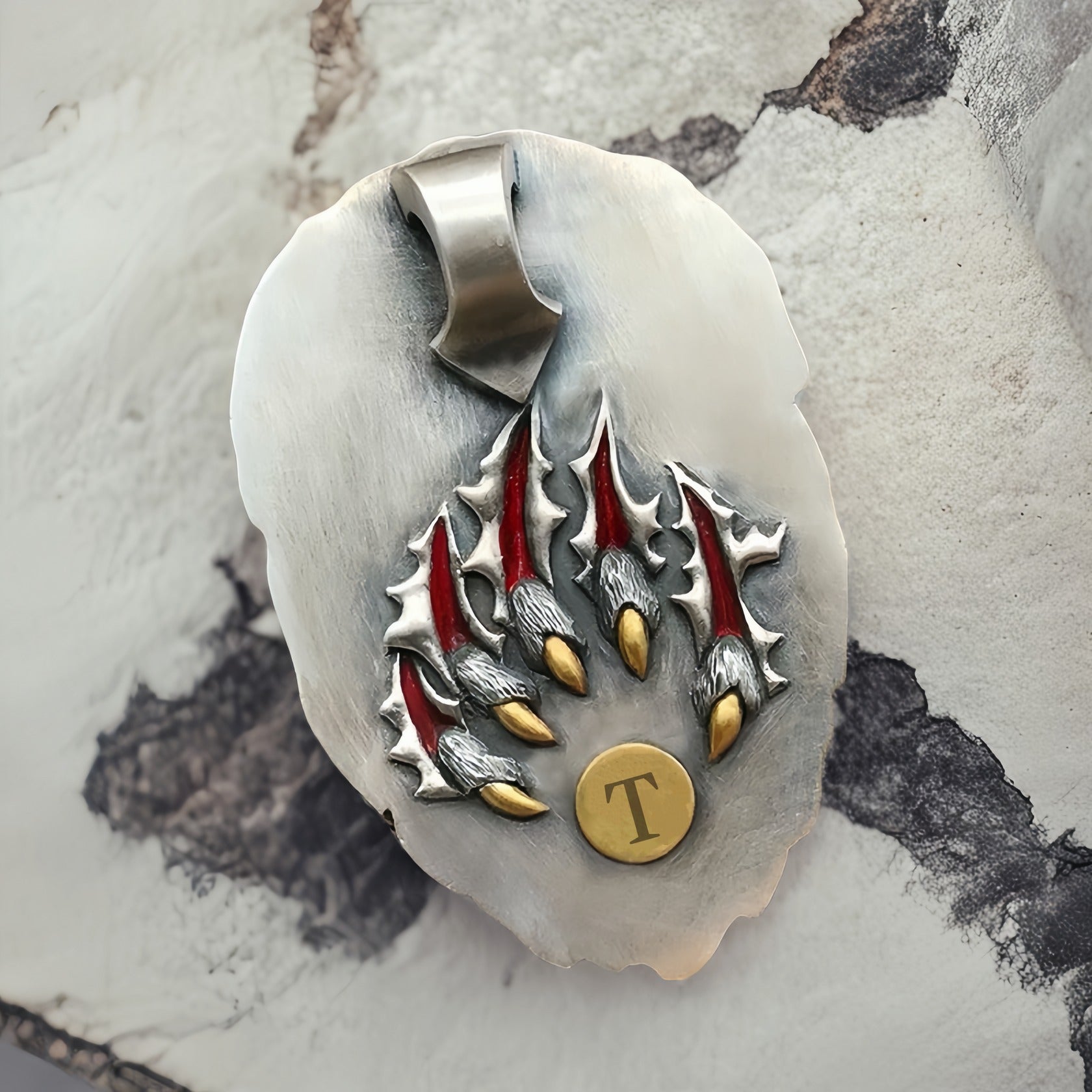 Lion Silver Pendant (Item No. SP108)