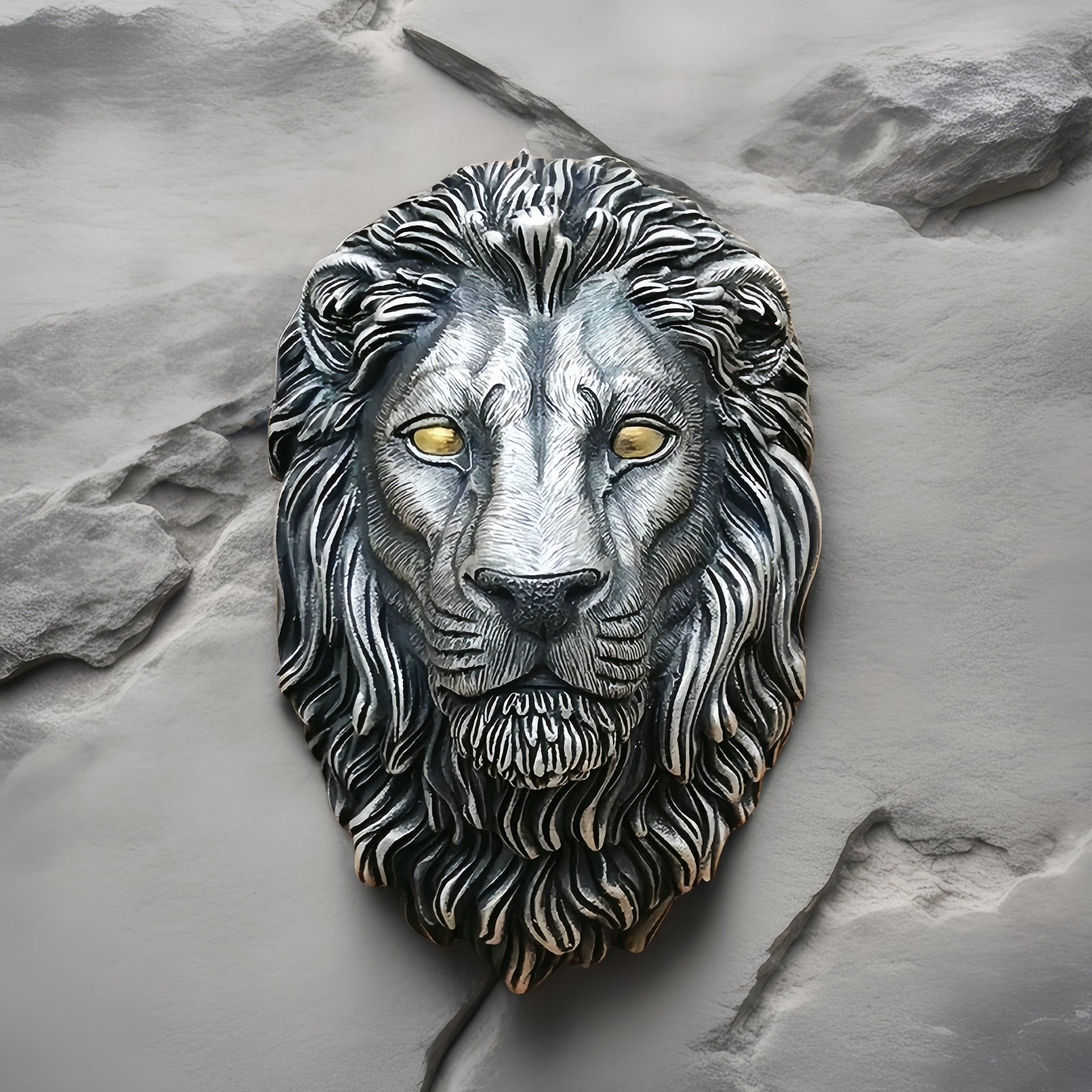 Lion Silver Pendant (Item No. SP108)