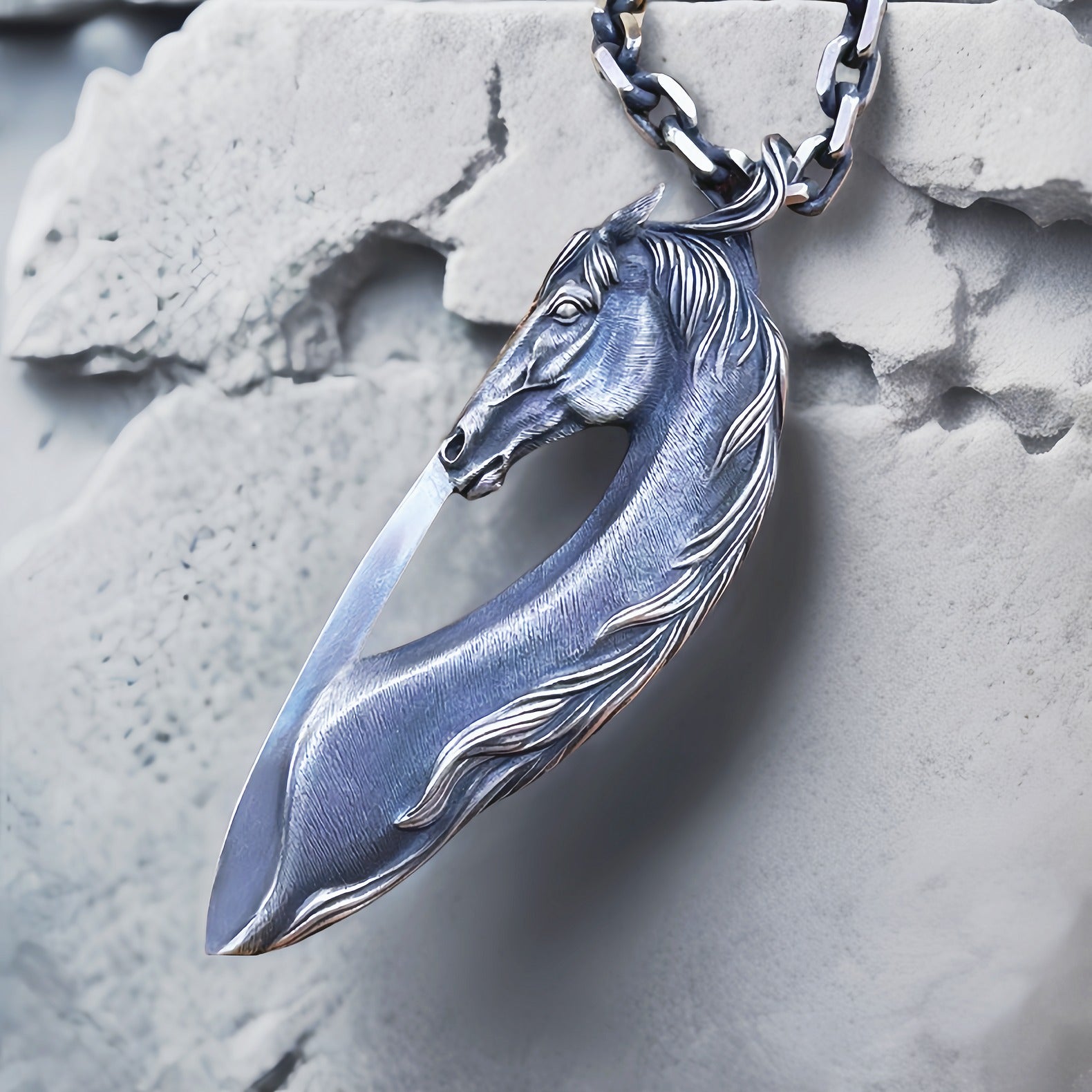 Horse Silver Pendant (Item No. SP104)