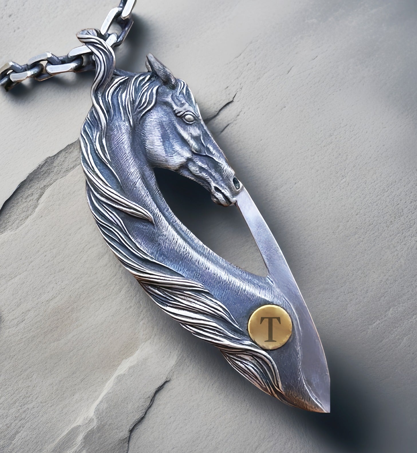 Horse Silver Pendant (Item No. SP104)