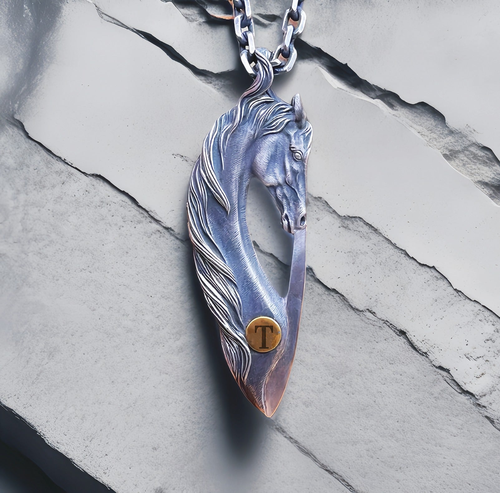 Horse Silver Pendant (Item No. SP104)