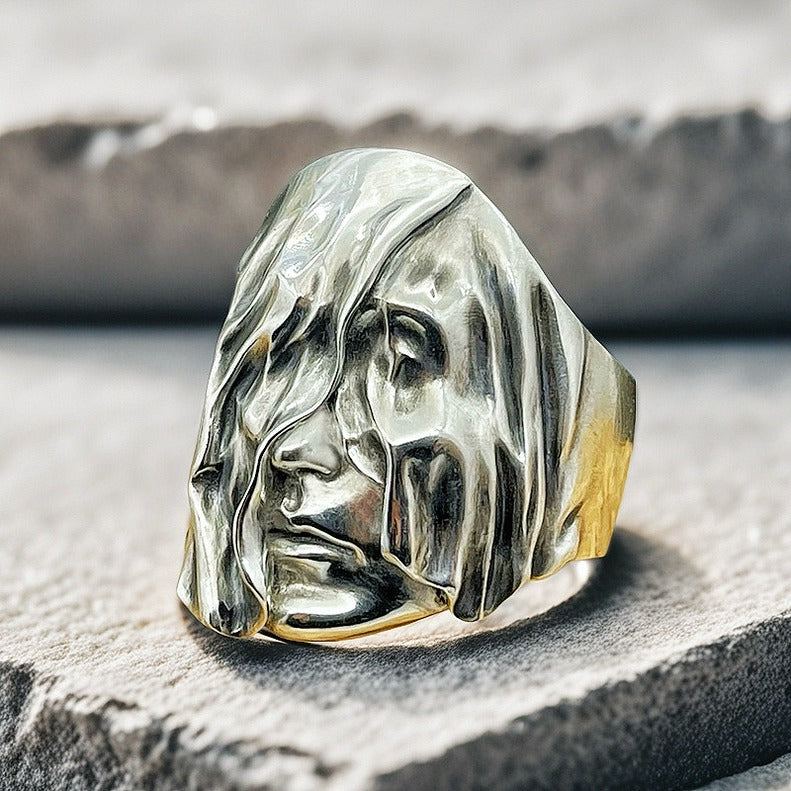 Guards Your Heart Silver Ring (Item No. SR114)