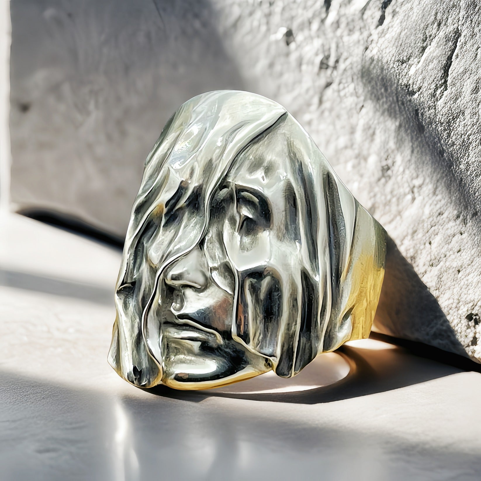 Guards Your Heart Silver Ring (Item No. SR114)
