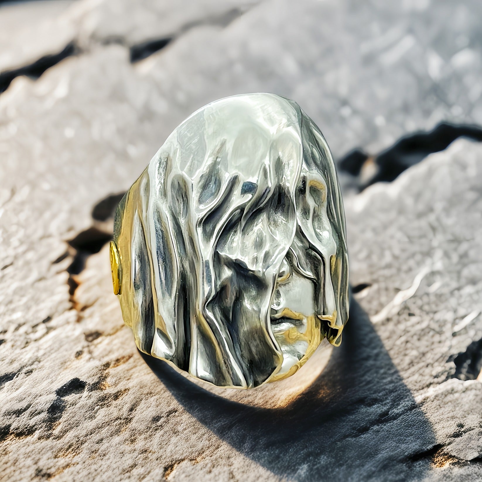 Guards Your Heart Silver Ring (Item No. SR114)