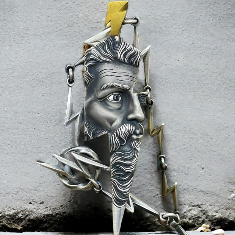 Zeus Silver Pendant (Item No. SP111)