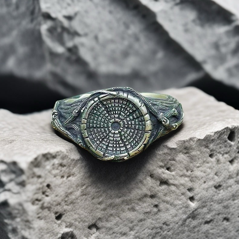 Annual Ring Silver Ring (Item No. SR117)
