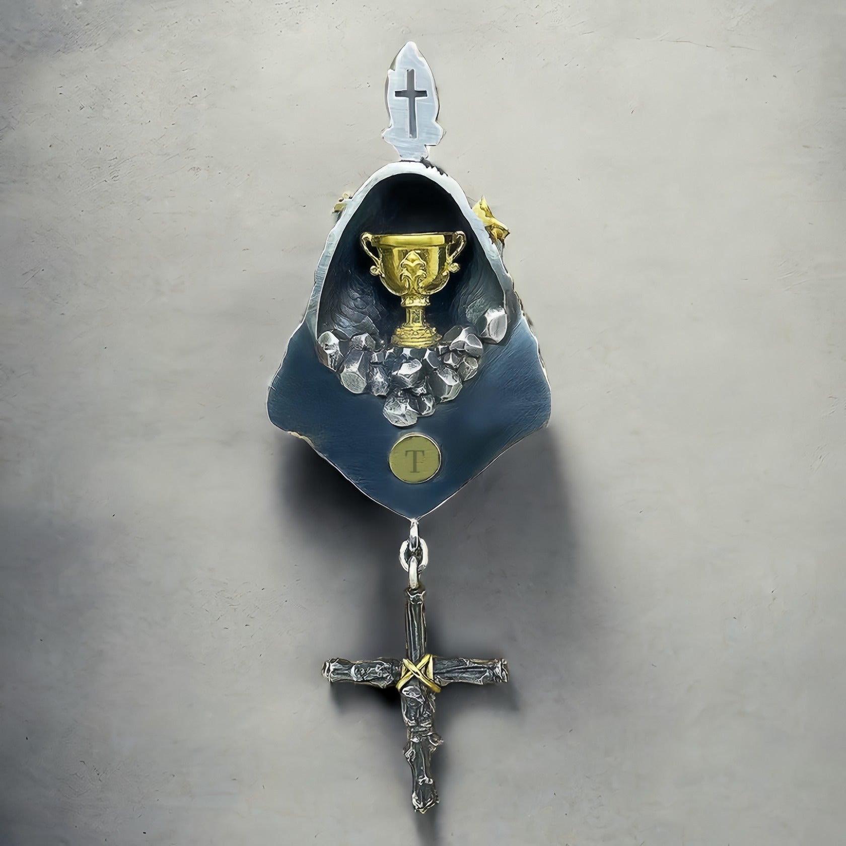 Jesus Silver Pendant (Item No. SP109)