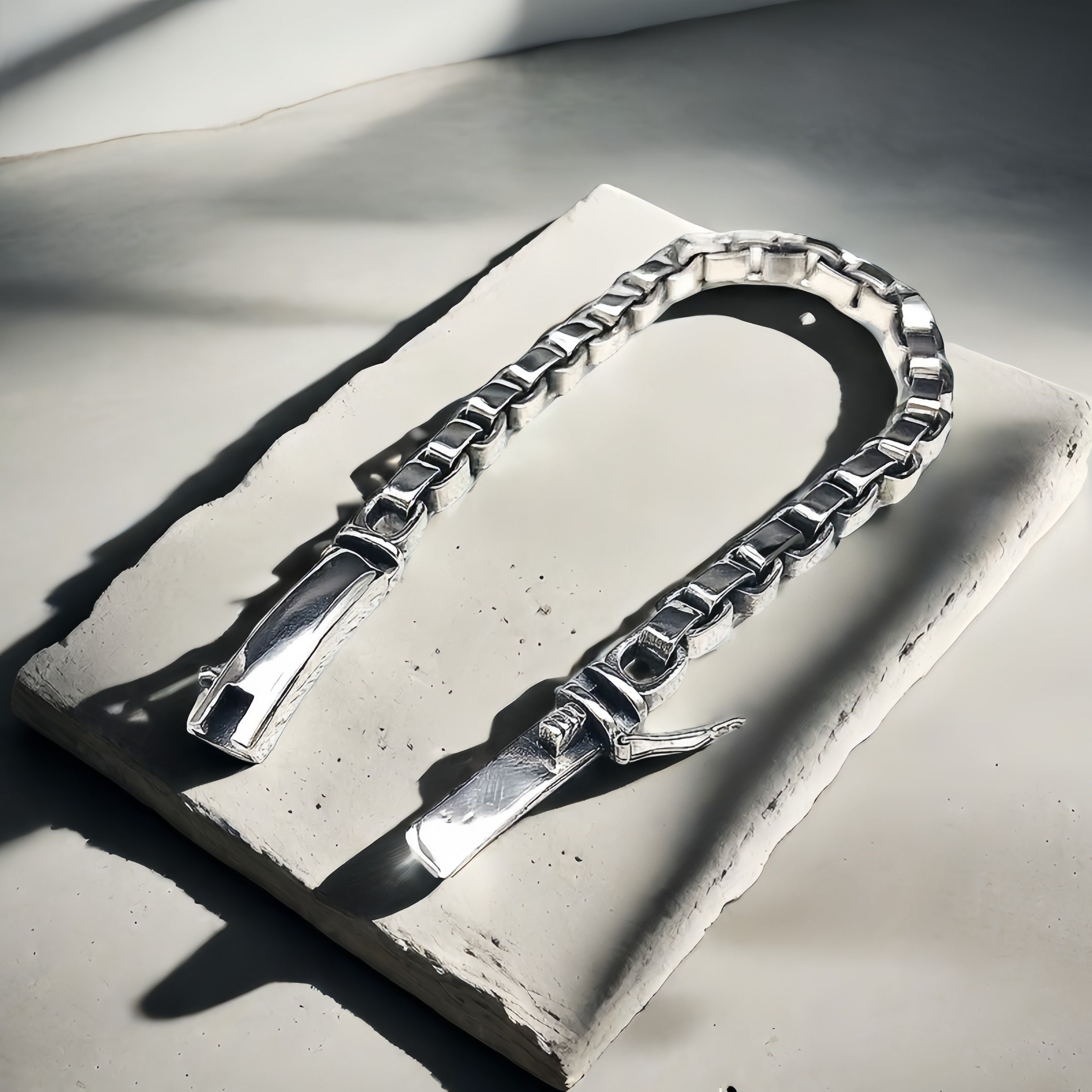 Box Silver Chain (Item No.SB162)