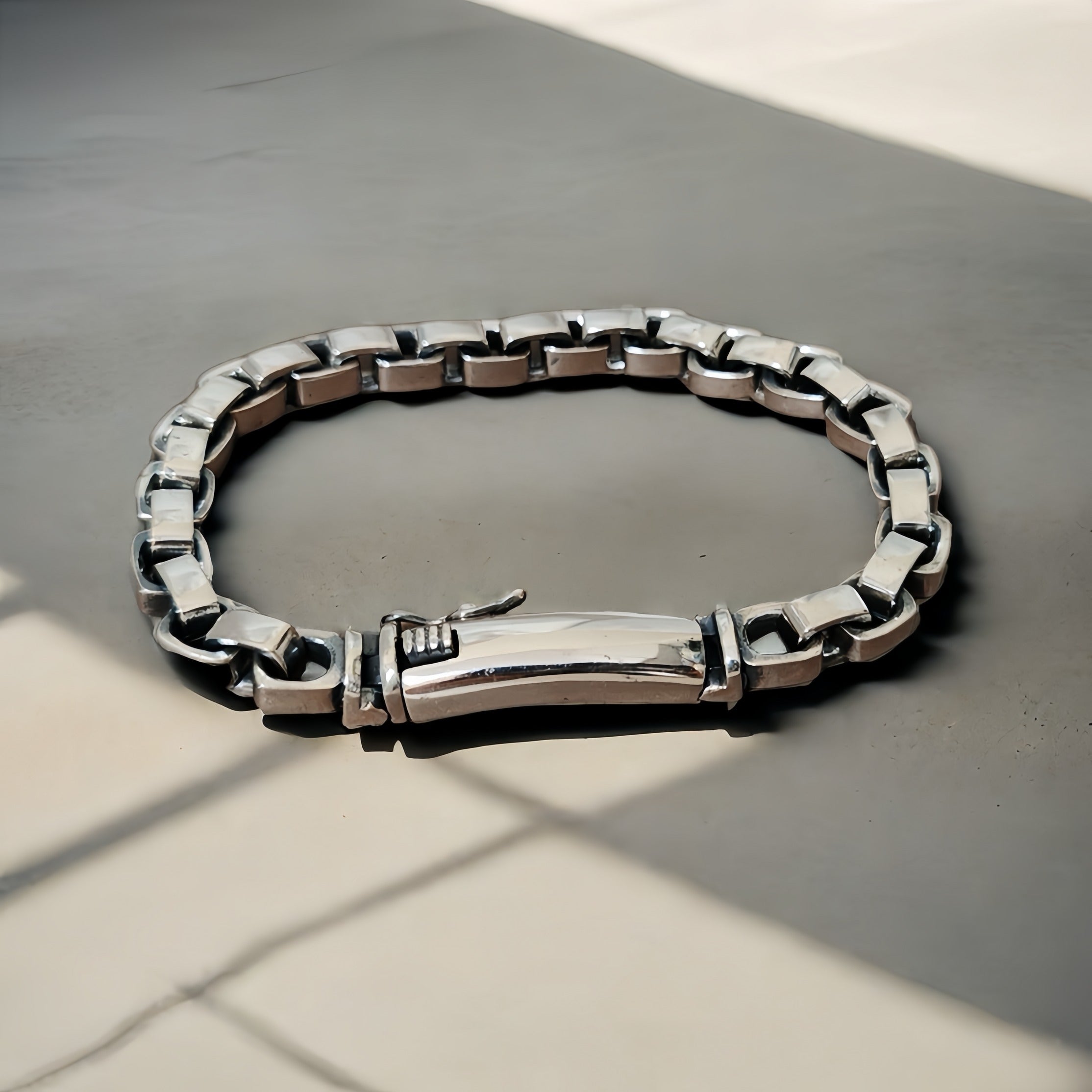 Box Silver Chain (Item No.SB162)