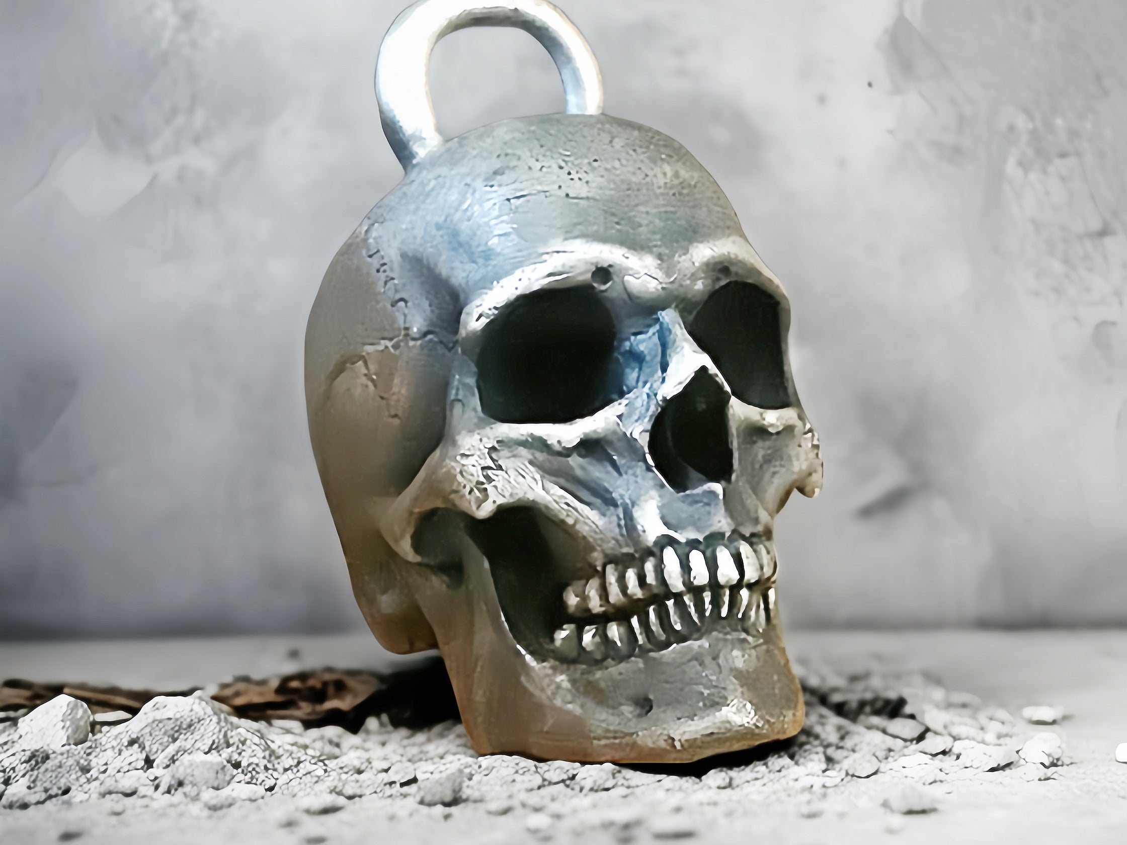Skull Silver Pendant (Item No. SP115)