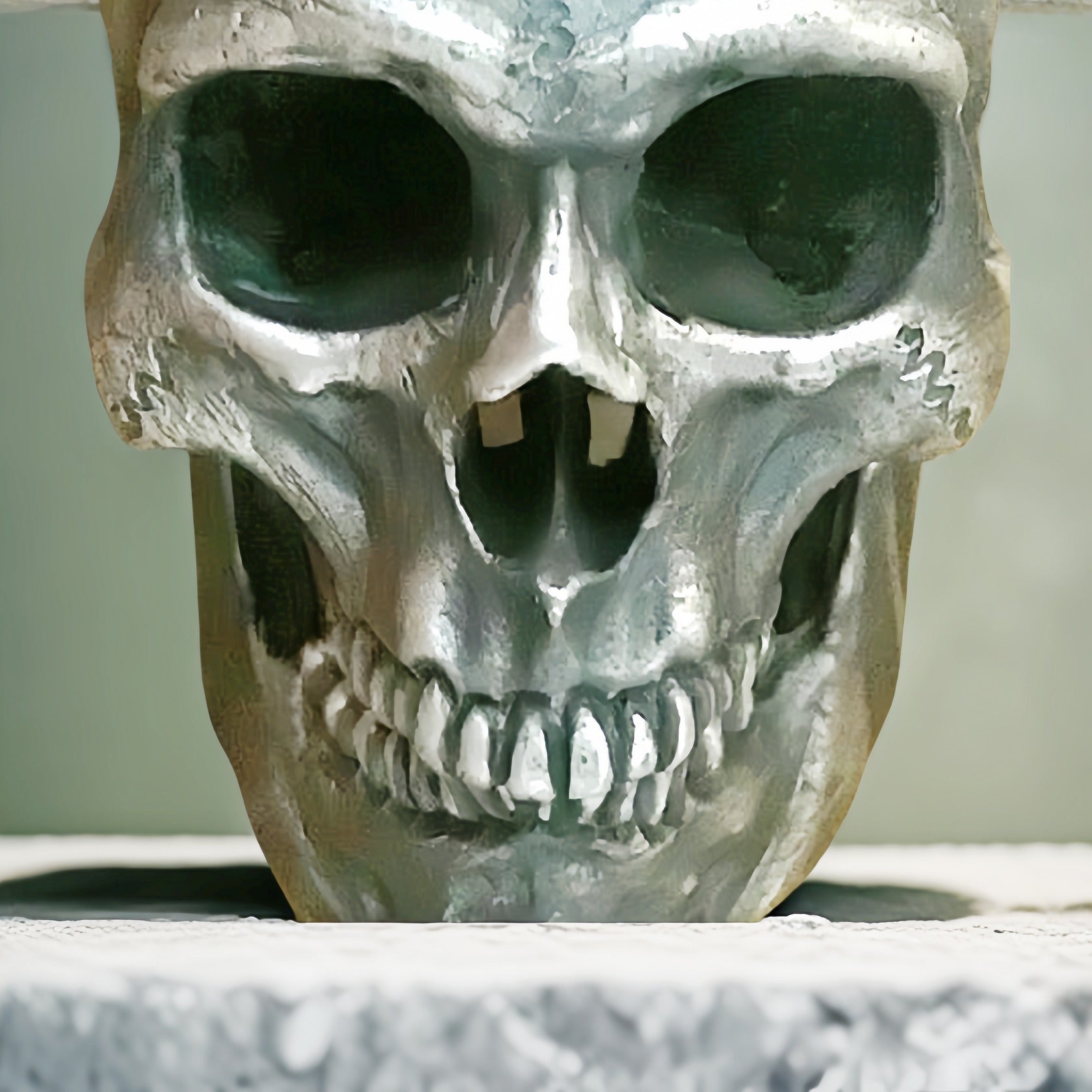 Skull Silver Pendant (Item No. SP115)
