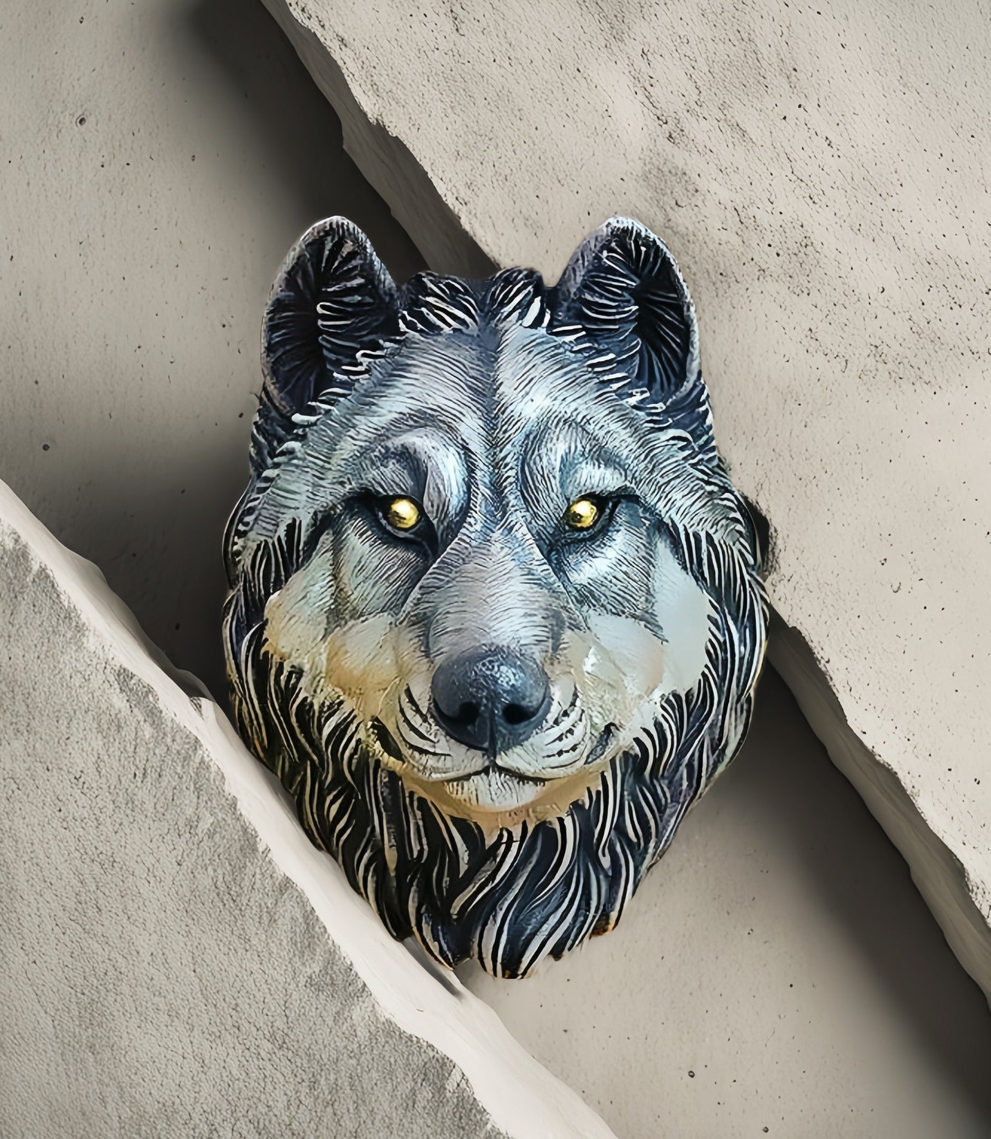 Wolf Silver Ring (Item No. SR122)
