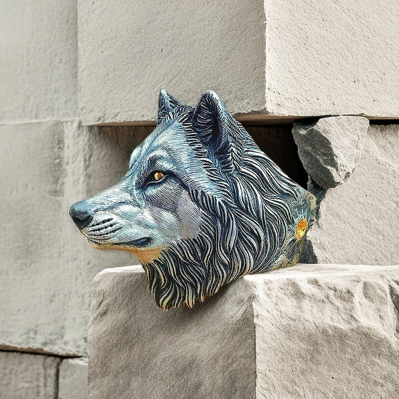 Wolf Silver Ring (Item No. SR122)