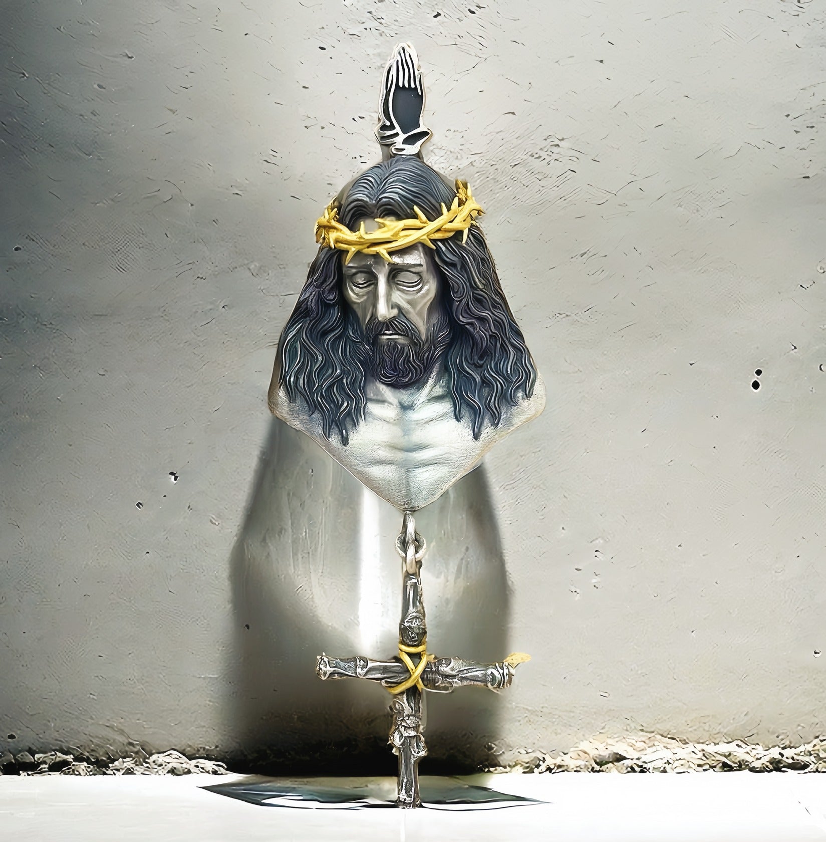 Jesus Silver Pendant (Item No. SP109)