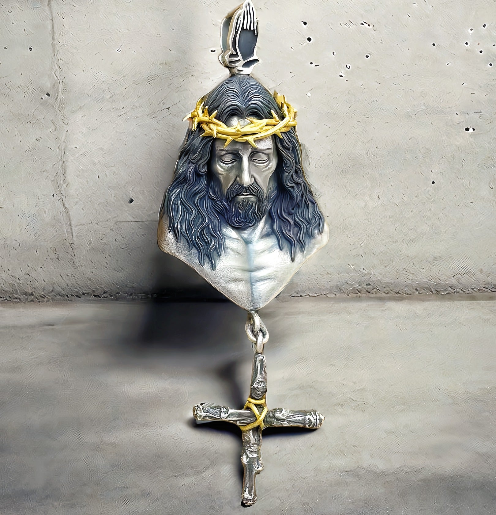Jesus Silver Pendant (Item No. SP109)