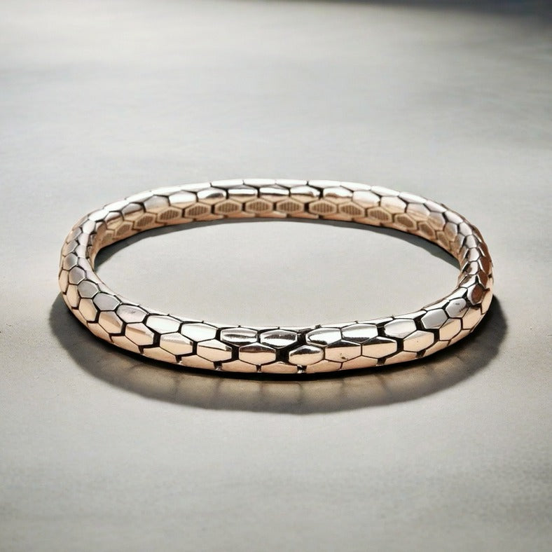Snake Silver Bracelet (Item No.SB114)