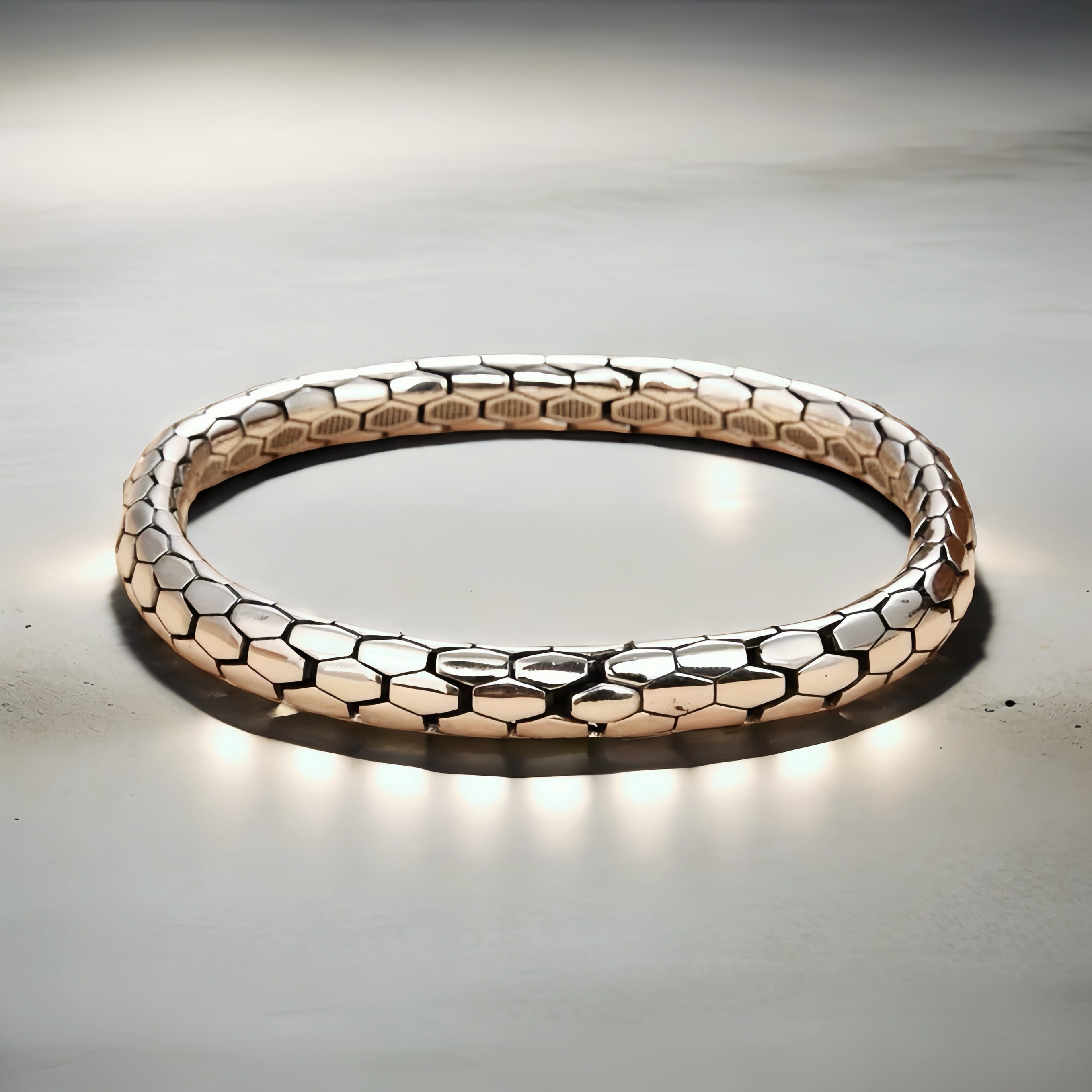 Snake Silver Bracelet (Item No.SB114)