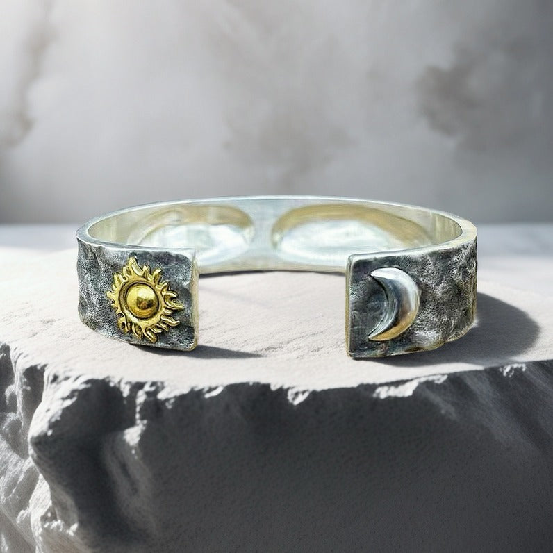 Genesis The Creation Of Adam Silver bangle (Item No.SB100）